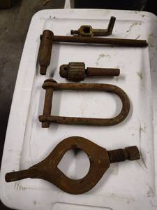 lot 183 image: Collection of Early Industrial Hand Tools