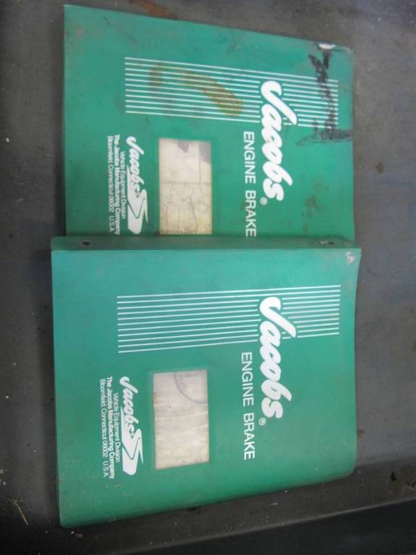 lot 923 image: 2 Jacobs Engine Brake Manual