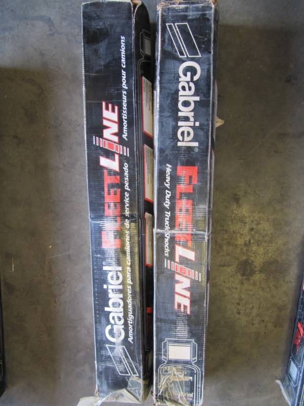 lot 954 image: NEW 2 Fleetline heavy duty truck shocks #85302
