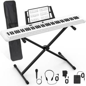 lot 1017 image: $110 88 Key Piano Keyboard Beginner