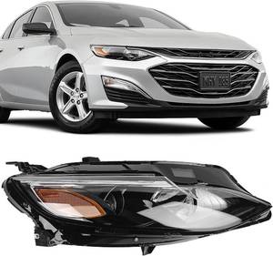 lot 1018 image: FIONE - For Chevy Malibu Headlight Assembly 2019-2022 Projector Replacement Halogen Headlamp Right Passenger Side RT 84650572 84680166 GM2503498