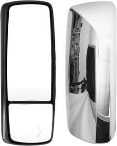 lot 1022 image: $116 1 P SEPEY Door Mirror for Volvo VNL, Chrome Door Mirror Power Heated with Turn Signal for Volvo VNL 670 780 630 730 860 Trucks, Passenger Side