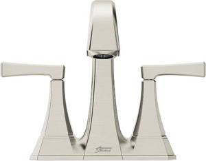 lot 2087 image: $138 AMERICAN STANDARD 7612207.295 Bathtub Faucet, Brushed Nickel