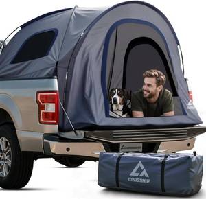 lot 2095 image: 5.5-6 FT Truck Bed Tent for Pickup Trucks - Water-Resistant Canopy Anti-Tear Fabric - Insect-Prevention Double Layer - Replacement for Ford, Chevy, Dodge, GMC, Nissan, Toyota