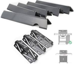 lot 2103 image: SafBbcue Genesis II Flavorizer Bars Heat Deflector Replacement Parts for Weber Genesis II Grill Parts GS4 66032 Flavorizer Bars for Weber Genesis II 300 Series II E-310 II E-315 II E-330 II E-335