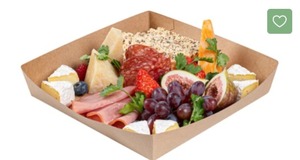 lot 2120 image: KRAFT PAPER INSERT - FITS SQUARE CATERING BOX - 8 X 8 X 1 12 pack of 10
