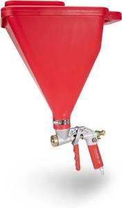 lot 2122 image: WAL-BOARD TOOLS Texture - Pro 200 Hopper Gun, Complete Kit for Wall and Ceiling Texturing, with Air Control Valve, Made in The USA, 052-020