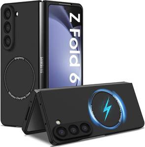 lot 3003 image: for Samsung Galaxy Z Fold 6 Case Magnetic Compatible with MagSafe Wireless Charging, Shockproof Galaxy Fold 6 Case, Anti Scratch Slim Phone Protective Cover for Samsung Z Fold 6 Phone Case, 2024
