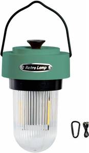 lot 3119 image: Camping Lanterns Camping Lights Camping Essentials 3 Modes Rechargeable Power Camping, Yard Hiking Can Charge Various Electronic Devices -1pack (Green)
