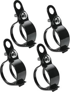 lot 3148 image: 2 Pairs Turn Signal Brackets,Motorcycle Fork Indicator Brackets,Car Accessories Motorcycle Modified Turn Signal Light Indicator Mount,30-43mm Fork Relocation Clamps,Fit for Most Motorcycles