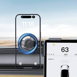 lot 3161 image: Tesla Phone Mount for MagSafe, Magnetic Tesla Phone Holder for Tesla Model 3 Model Y, Tesla Model 3Y Accessories 2024 Fits All Phones