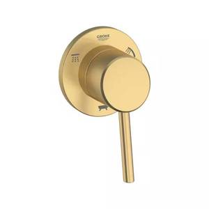 lot 3189 image: $117 Concetto 1-Handle 3-Way Diverter Valve Only Trim Kit in Brushed Cool Sunrise (Valve Sold Separately)