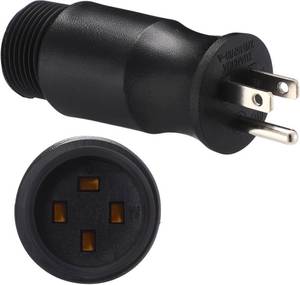 lot 3190 image: Saillong Multi-Voltage Adapter Plug Welder Electric Adapter Plug Replacement for Welding Power Cable,(219261 5-15p)