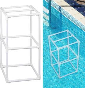 lot 4042 image: Pool Stools for Underwater PVC Underwater Pool Barstools Pool Seats for Inside Pool Poolside Chairs for Edge of Pool
