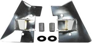 lot 5037 image: Rugged Ridge  Mirror Relocation Bracket Kit, Stainless Steel  11026.02  Fits 1997-2002 Jeep Wrangler TJ