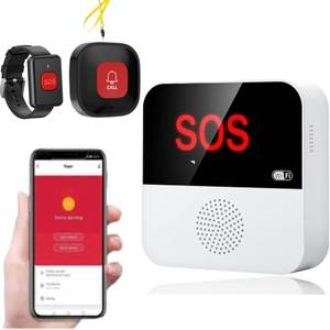 lot 5042 image: Life Alert-Caregiver Pager, WiFi Pager Life Alert Systems for Seniors no Monthly Fee
