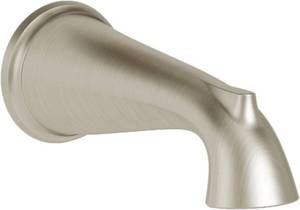 lot 5061 image: American Standard 8888107.295 Delancey Slip-On Non-Diverter Tub Spout, Brushed Nickel