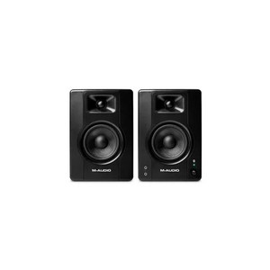 lot 5085 image: $179 4.5 M-Audio BX4BT 120W Bluetooth Studio Monitors for Music Production, Live Streaming, and Podcasting (Black)