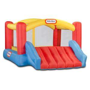 lot 506 image: Little Tikes Jump n Slide Dry Bouncer - Retail $491