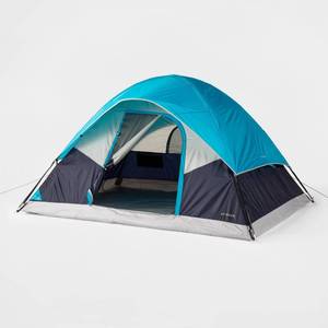 lot 511 image: 4 Person Dome Tent Blue - Embark�� - Retail $90