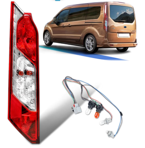 lot 515 image: Tail Lights Compatible with Ford Transit Connect 2014-2023 Rear Lamp With New Bulbs and Harness Taillight Rear Brake Lamp Signal Assembly(Left Driver Side) - Retail $0