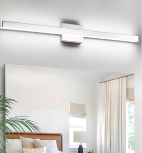 lot 530 image: LED Modern Bathroom Vanity Light Bar (40-Inch, Cool White 6000K), Modern Acrylic Bathroom Wall Lighting Fixtures Over Mirror, - Retail $0