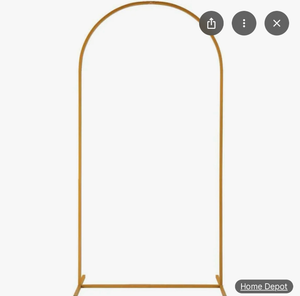 lot 548 image: 7.2 ft arch backdrop stand - Retail $0