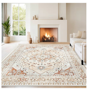 lot 559 image: Large area rug (may be slightly different than pictured) - Retail $0