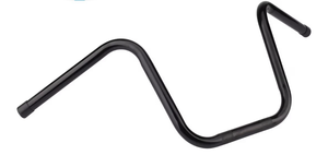 lot 563 image: 78 Handlebars Mini Ape Hanger 22mm 10 Rise Universal For Motorcycle Drag Custom Bobber Chopper Cruisers Harley Softail Dyna Sportster - Retail $0
