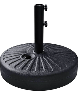 lot 583 image: EliteShade Umbrella Base Water Filled Stand Market Patio Outdoor Heavy Duty Umbrella Holder(Black)
