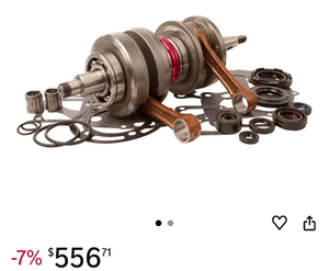 lot 620 image: Hot Rods CBK0039 Bottom End Kit - Retail $500