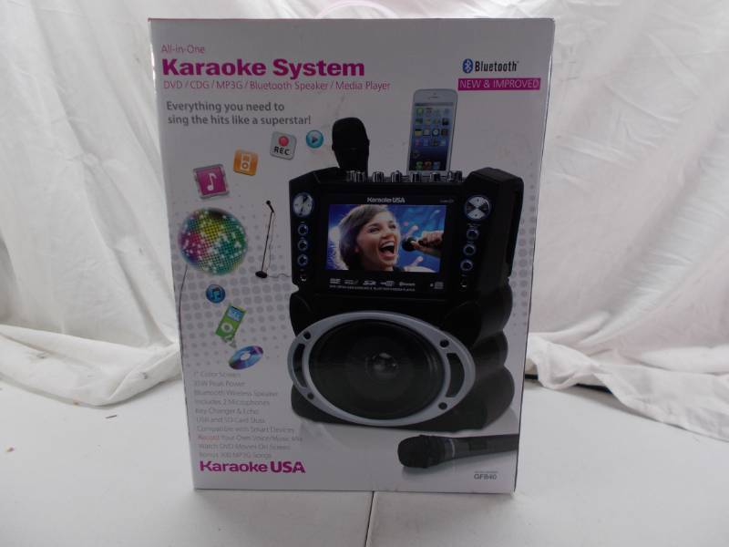 lot 1222 image: Karaoke machine