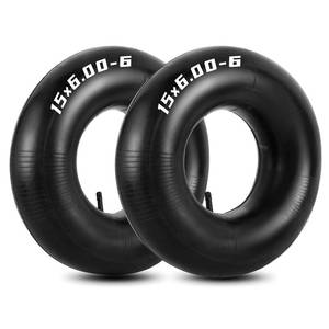 lot 9030 image: NYXOVA 2 Pack 15 x 6.00-6 Inner Tubes, TR-13 Straight Valve Stem Tire Tube, Universal Fit for Lawn Mowers, Wheelbarrows, ATVs, Go Karts, Durable, Shock Absorbing (Fits 6.00-6, 6.50-6, 15x600-6)