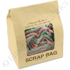 lot 9055 image: Moda Scrap Bag Assortment Fabric Quilting Strips 12lb. by Moda