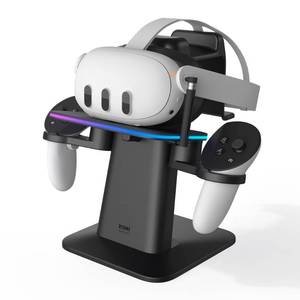 lot 9087 image: KIWI design Charging Dock for Meta Quest 3S, Quest 3, Quest 2 or Quest Pro, Vertical Charging Stand, Accessories Made for Meta
