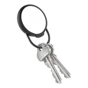 lot 9092 image: Orbitkey Slim Case for AirTag  Made with Stainless Steel and TPU  Securely Holds Your Apple AirTag  Easily Attach to Keys or Anything You Want to Track with The Open Key Ring  Black
