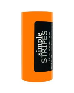 lot 9144 image: Borders Unlimited Orange Spirit Simple Stripe