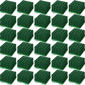 lot 9164 image: Cage Floral Foam for Flowers Square Foam Cage Holder for Fresh Flowers Bowl Table Centerpiece Floral Arrangement 11 x 11 x 9 Cm 4.3 x 4.3 x 3.5 Inch(4 Pieces)