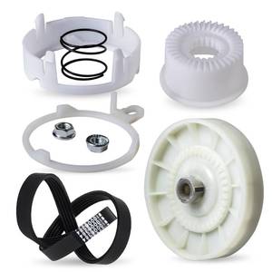 lot 9167 image: BlueStars W10721967 Washer Pulley Clutch Kit &amp W10006384 Drive Belt Compatible for Whirlpool Kenmore Maytag - Replaces W10006356 W10006354 PS10057144 W10326374 AP6014712 WTW5000DW1 MVWX655DW1