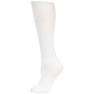 lot 9177 image: Celeste Stein Therapeutic Compression Socks, White, 8-15 mmhg, 1-Pair