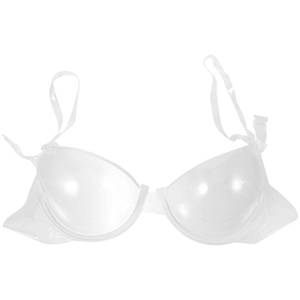 lot 9182 image: FENICAL Invisible Transparent Ultra-fine Strap Plastic Bra Disposable Underwear Bra for Ladies Women Girls (34)