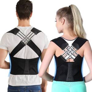 lot 9203 image: VOKOKOYA Posture Corrector for Women and Men,Adjustable Shoulder Straightener,Back Support Brace,Upper Spine scoliosis, hunchback