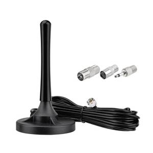 lot 9243 image: Eightwood FM Antenna for Stereo Receiver, Magnetic Base FM Radio Antenna with 9.8ft Extension Cable for Pioneer Onkyo Yamaha Marantz Bluetooth Home Theater Stereo Receiver HD Radio