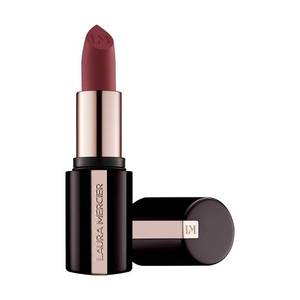 lot 9274 image: Laura Mercier Caviar Smoothing Matte Lipstick, 16HR Hydration, Long Lasting, High Impact Color, Smudge- & Transfer-Proof, Hyaluronic Acid  Vitamin E Infused, 510 Mulberry Moire - Deep warm brick red