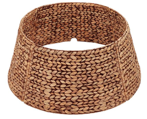 lot 9306 image: Cenboss Rattan Christmas Tree Collar