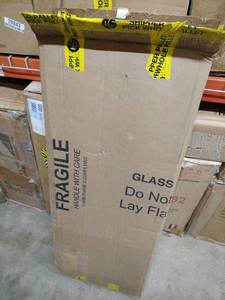 lot 30150 image: Glass Shelf with Tension Bracket