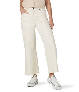 lot 30193 image: Lee A-Line Crop Relaxed Fit High-Rise 8 Medium