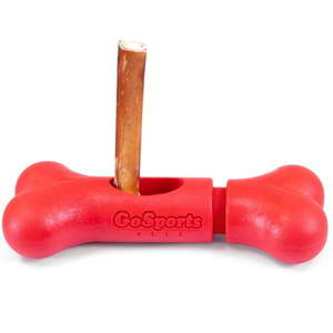 lot 30203 image: GoSports Chew Champ Bully Stick Holder for Dogs - Securely Holds Bully Sticks to Help Prevent Choking - 8 Inch