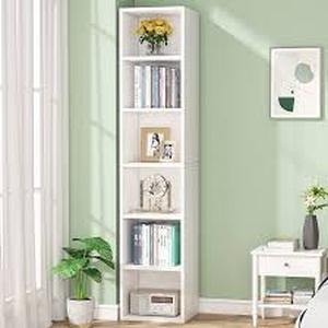 lot 30107 image: 180 CM Tall Narrow Bookcase -Retail- $84.99