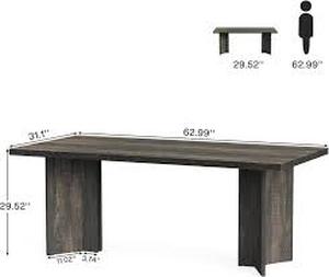 lot 30113 image: 63 In. Rectangle Conference Table -Retail- $212.99
